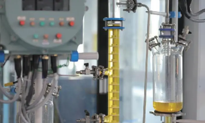 Extracción del extractante residual