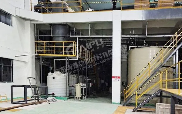 Una eliminación de flúor del proyecto material líquido de una nueva empresa de energía en Anhui