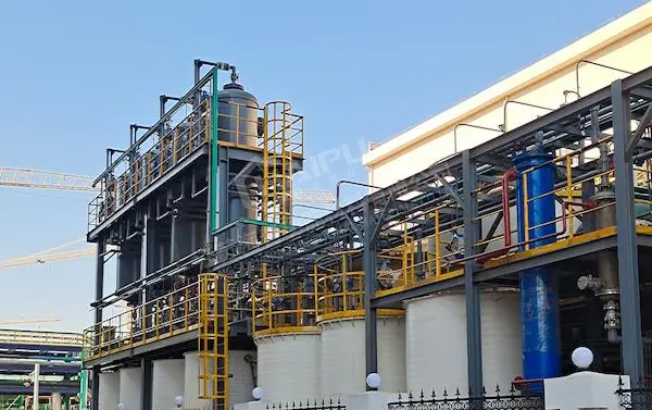 Una eliminación de silicio del proyecto de material líquido de una nueva empresa de energía en Zhejiang