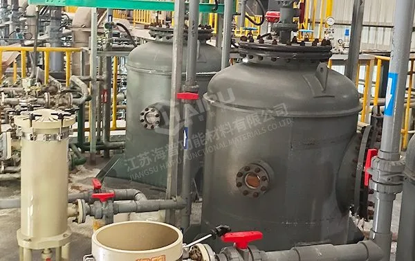 Una eliminación de aluminio del proyecto de material líquido de una nueva empresa de energía en Guangdong