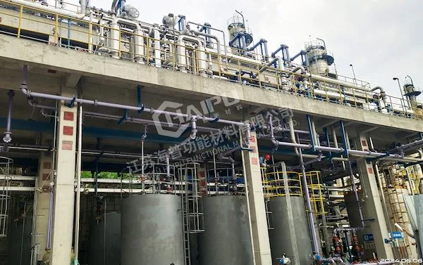 Un Proyecto de Recuperación de Recursos de gas residual de ciclohexano de la industria petroquímica en Hunan