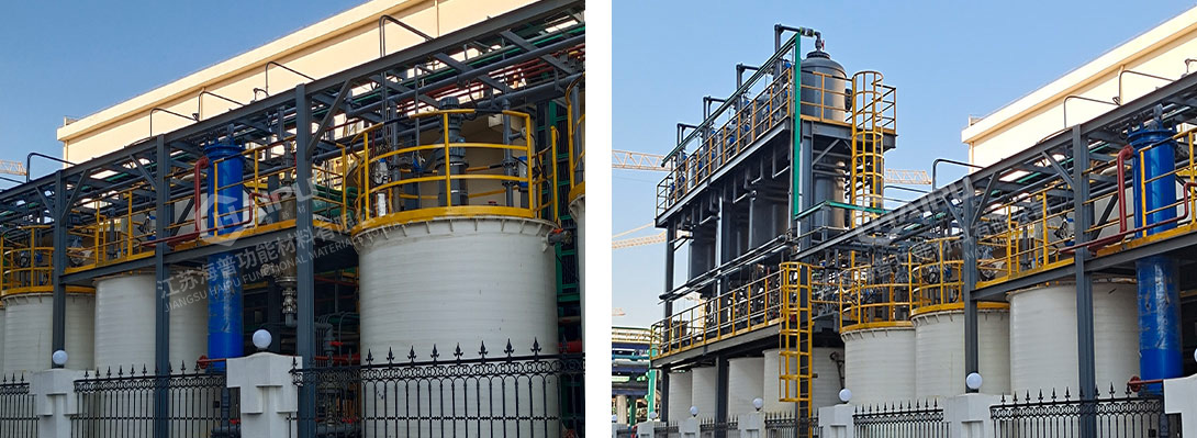 A Silicon Removal from Material Liquid Project of a New Energy Company in Zhejiang