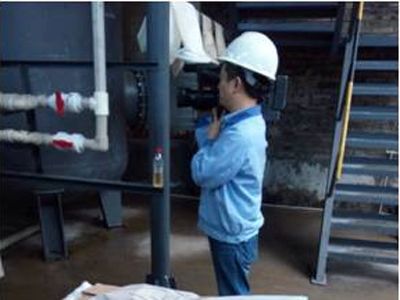 Local TV station interview