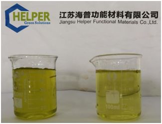 From left to right are the original acid and adsorbed acid, respectively