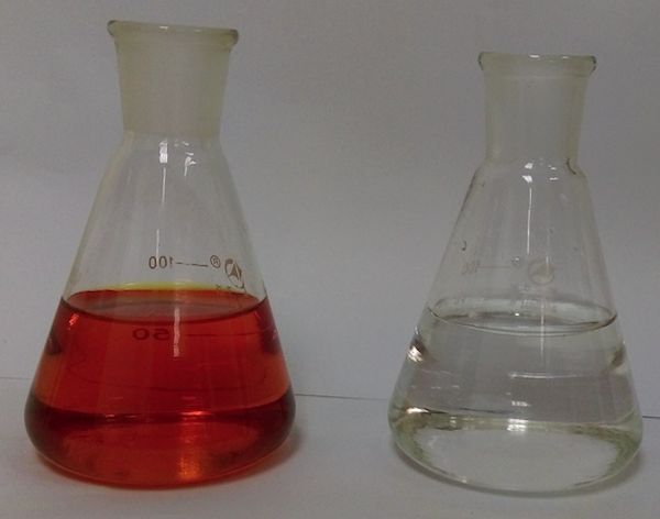 Raw water and effluent