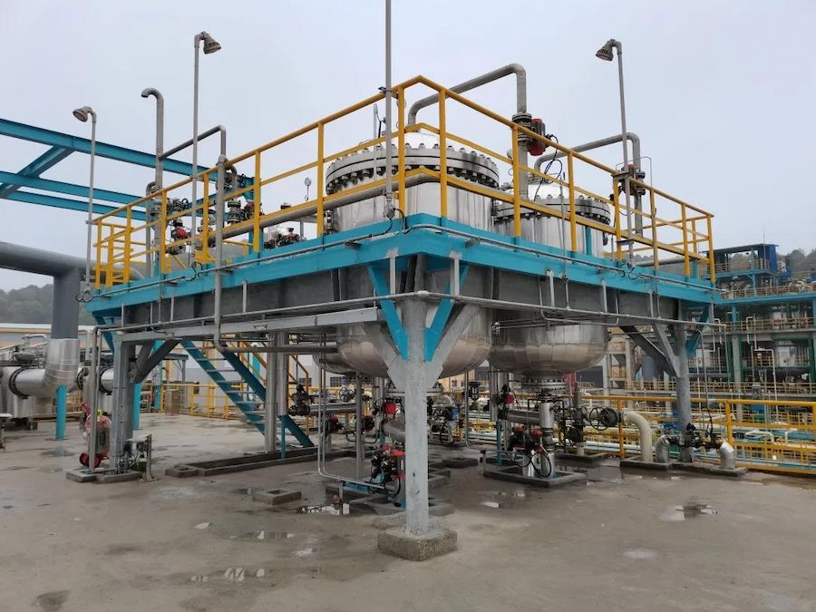 On site VOCs terminal treatment adsorption process project