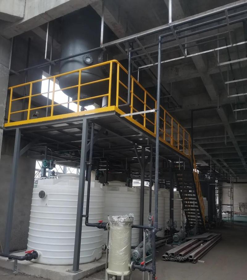 Actual case of defluorination project