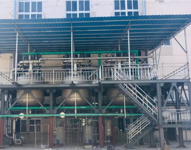 On site dichloroethane waste gas treatment project