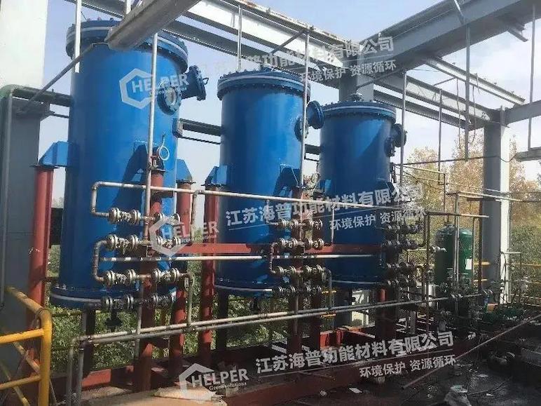 On site organic phosphorus wastewater treatment project